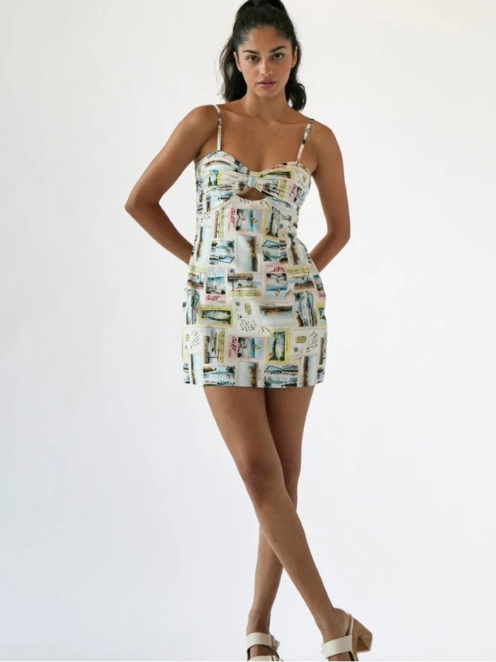Rachel Antonoff Minnie Fitted Mini Dress